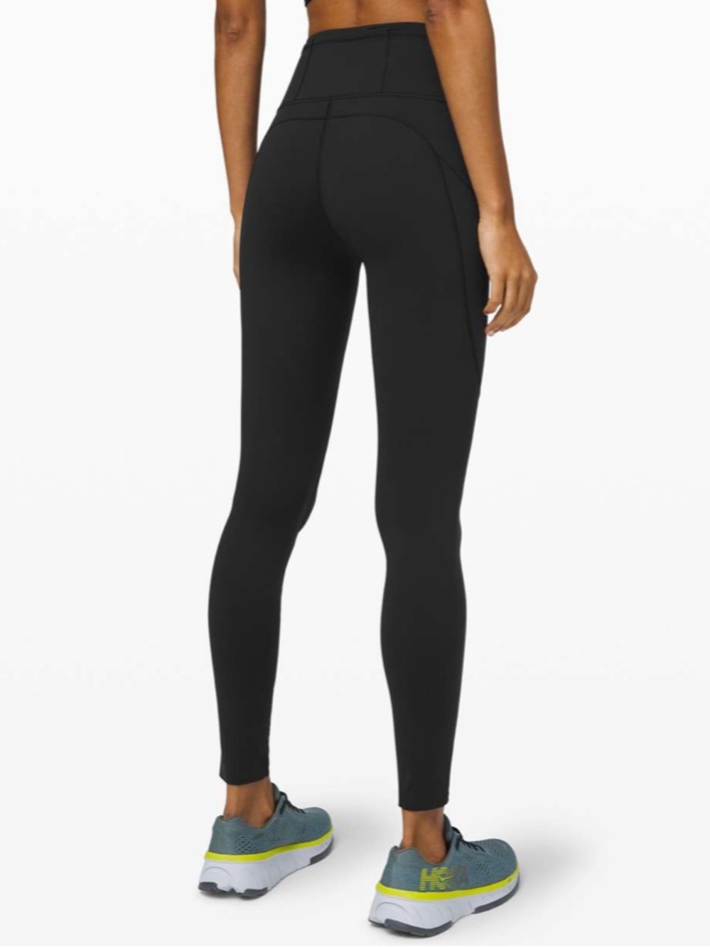 Lululemon Fast and Free High Rise Leggings 28" *Non-Reflective Black Size 4